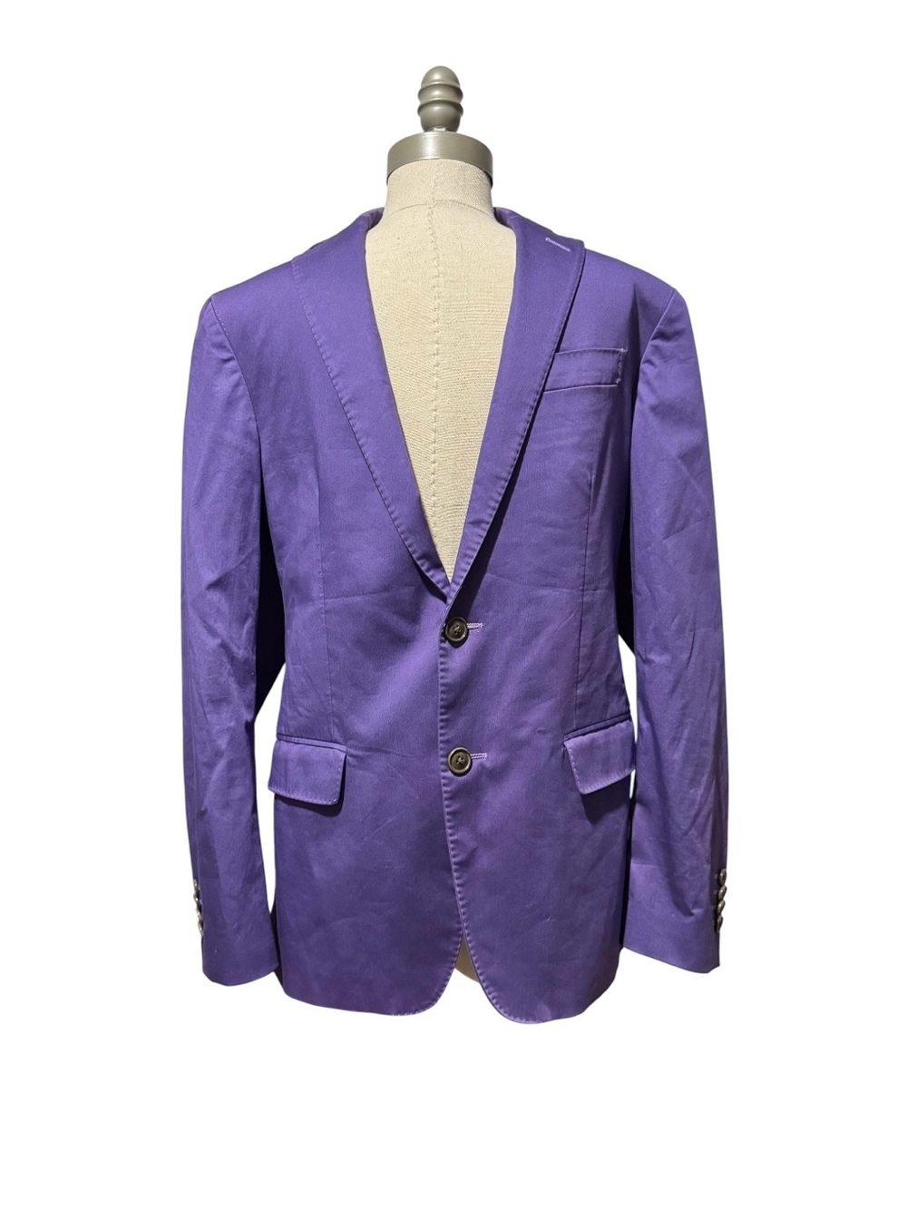 Etro Purple Two-Button Sport Coat